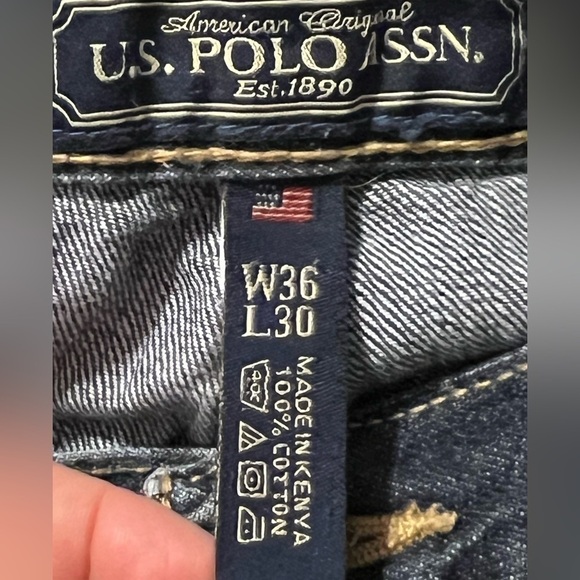 US Polo Assn jeans size 36X30 - Picture 8 of 8